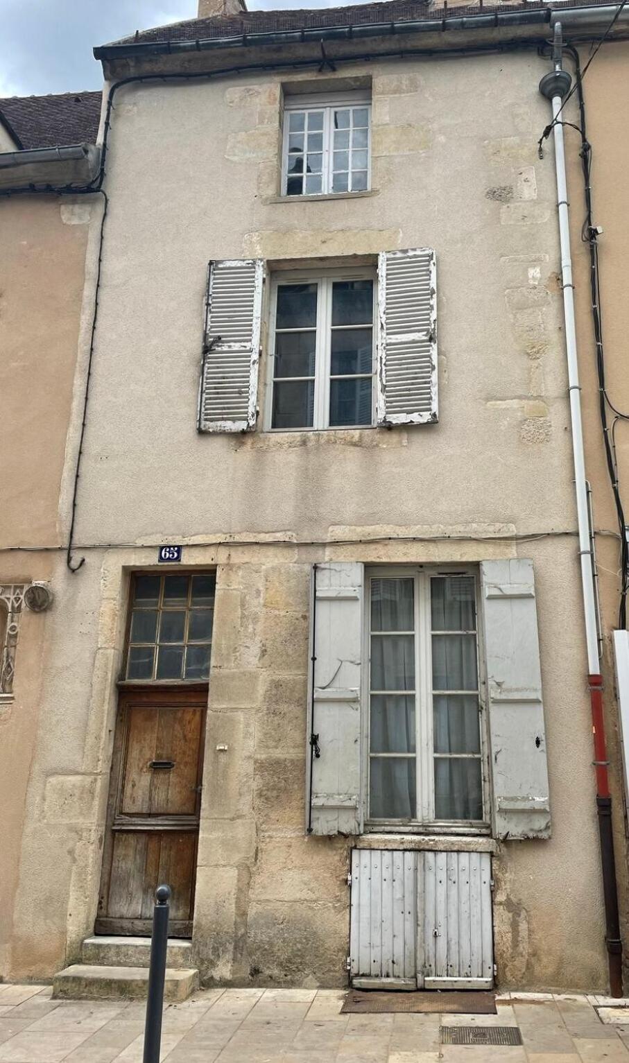 "La Petite Maison" Triplex Au Centre Ville - Les Terres Du Roy Avallon Exterior foto